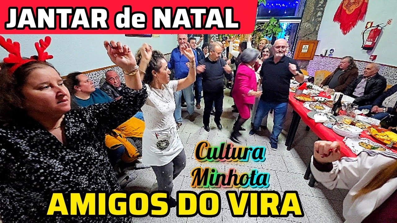 JANTAR DE 🌲NATAL🌲 2025 DOS AMIGOS DO VIRA. PONTE DA BARCA 12-12-2025