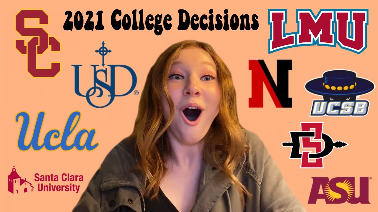 2021 College Decision Reactions - USC, LMU, UCLA, Northeastern, USD, and more!