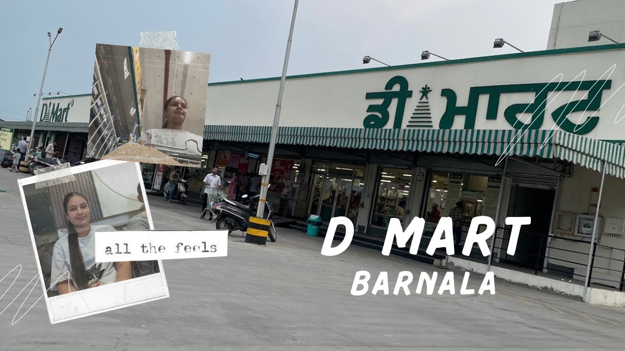 D MART BARNALA 🛒🛍️|| part 1 || shopping vlog