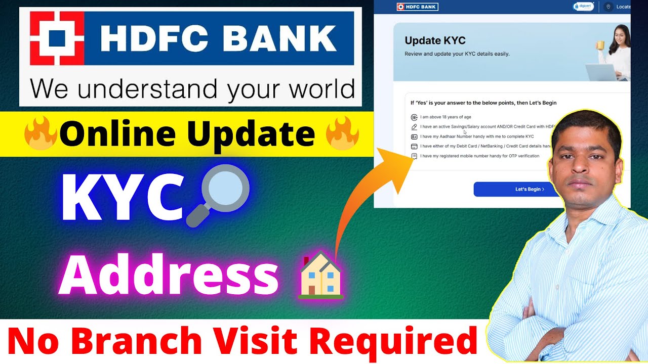 How to update KYC in HDFC Bank Online 2025 | eKYC Full Process 2025 ✅ | No Branch Visit, Full Demo 🔥