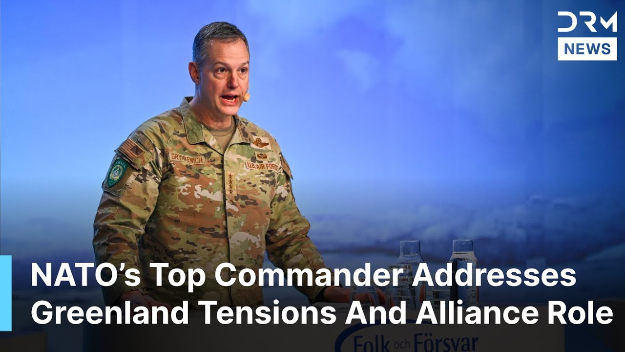 “We’re Ready to Defend Every Inch” – NATO Top Commander on Greenland Crisis | DRM News | AC1F