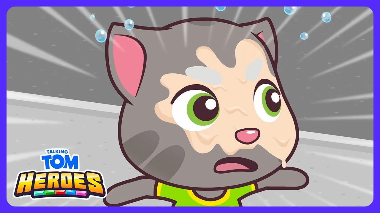 Talking Tom - L'Eroe Superstar! | Cartoni per Bambini | WildBrain Arena d'Azione