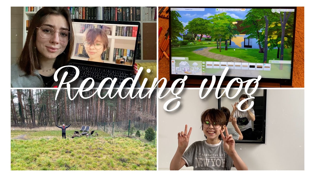 Dużo książek, gry planszowe, tańce i audiobooki! 📚READING VLOG ✨