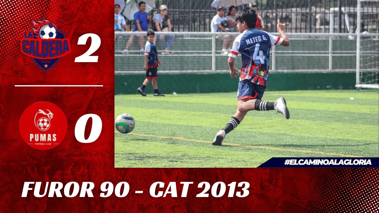 LA CALDERA FC 2 VS PUMA FC 0 CAT 2013