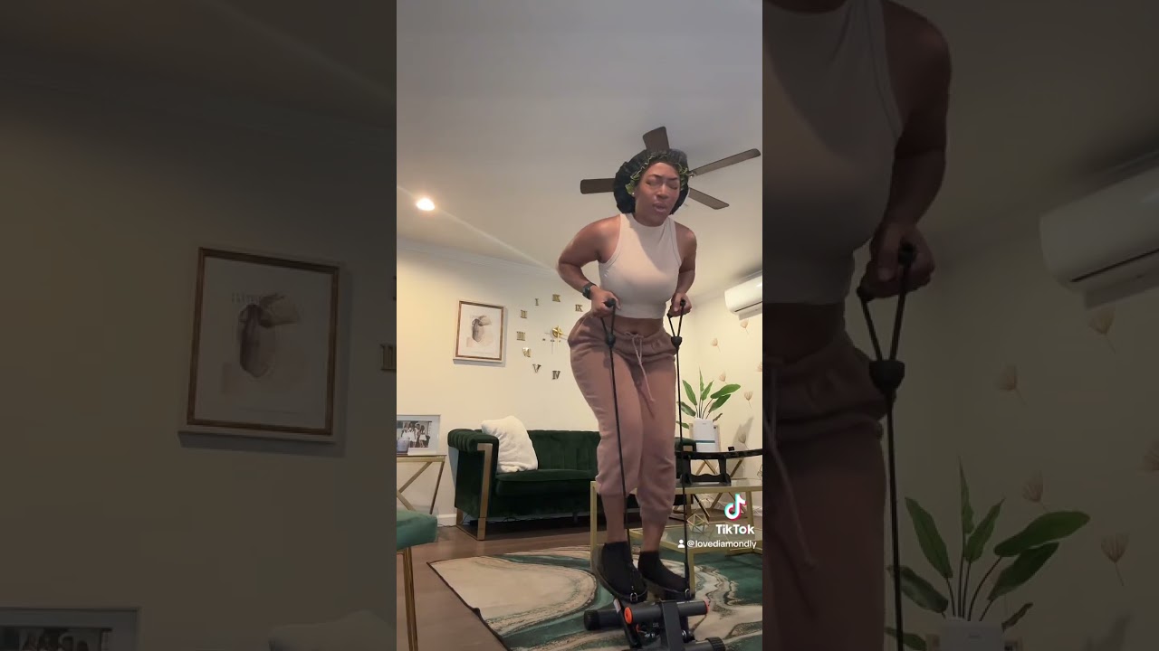 Mini stepper while watching Juvenile’s ￼NPR Tiny Desk #ministepper