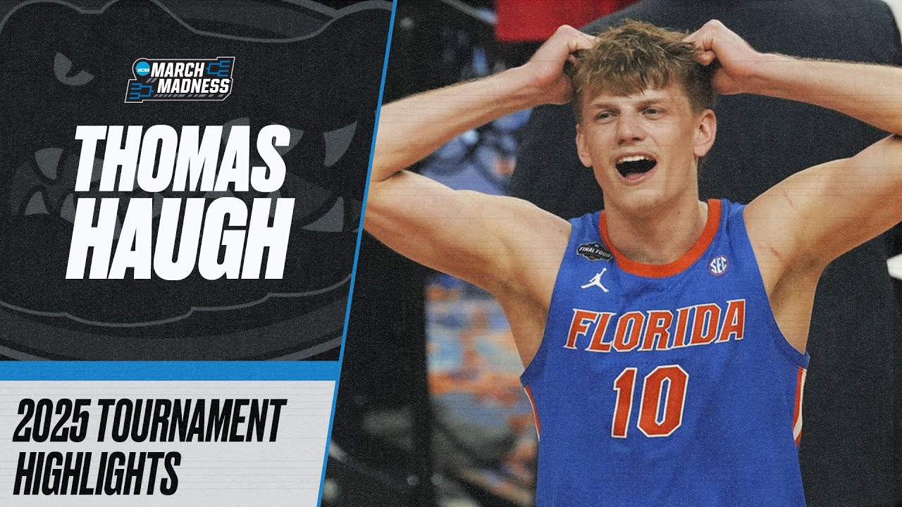 Thomas Haugh 2025 NCAA tournament highlights
