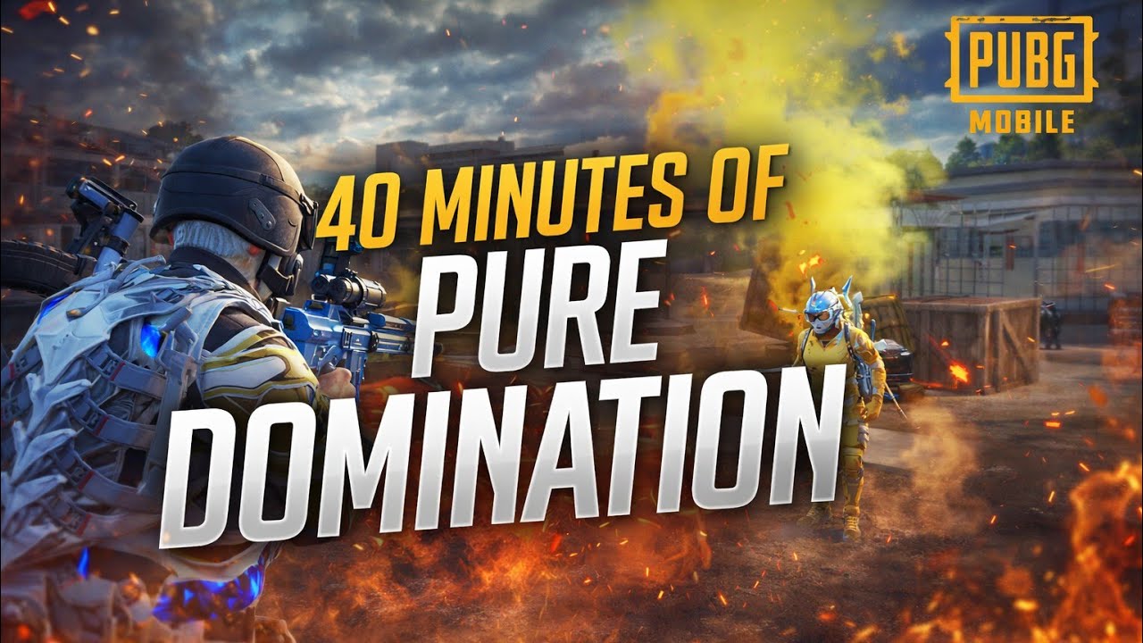 40 MINUTES OF PURE DOMINATION | PUBG MOBILE