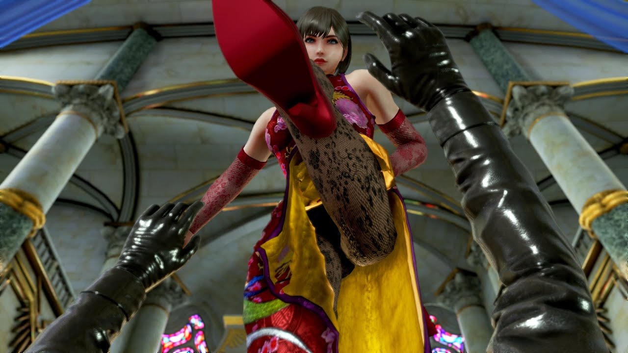 Подборка последовательных бросков Анны из Tekken 7