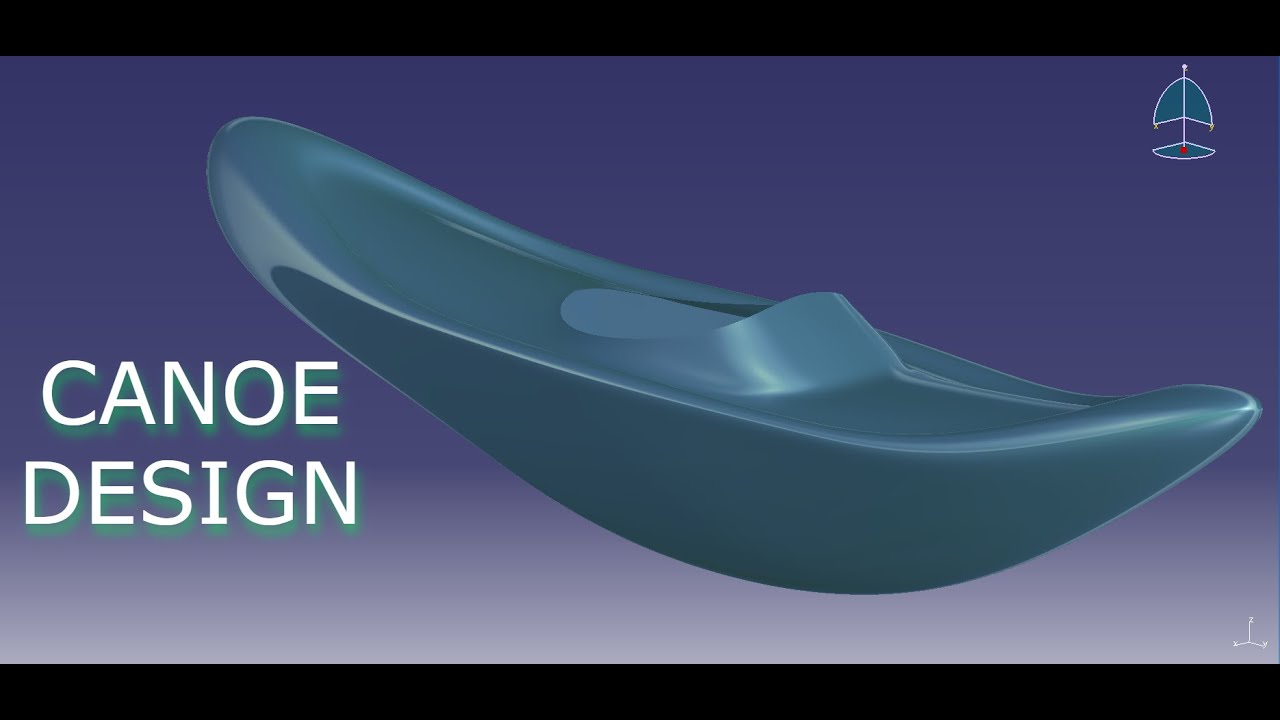 Basic Canoe Design with CATIA V5