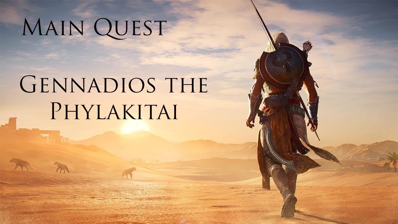 Assassin's Creed Origins Main Quest: Gennadios the Phylakitai