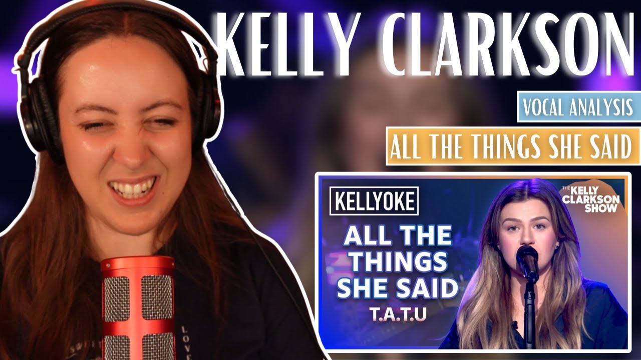 Келли Кларксон исполняет All The Things She Said (реакция/анализ) | Дженнифер Глатцхофер