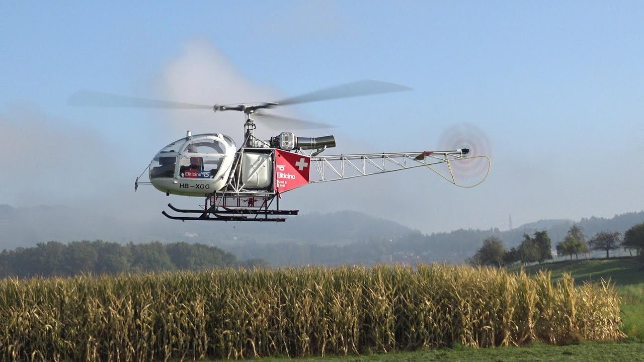 Eliticino LAMA SA315B Scale Turbine Helicopter model