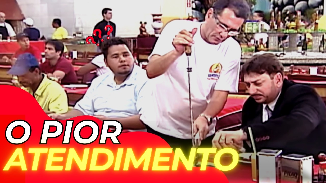 ESSE RODÍZIO NÃO TEM VARIEDADE | CÂMERAS ESCONDIDAS