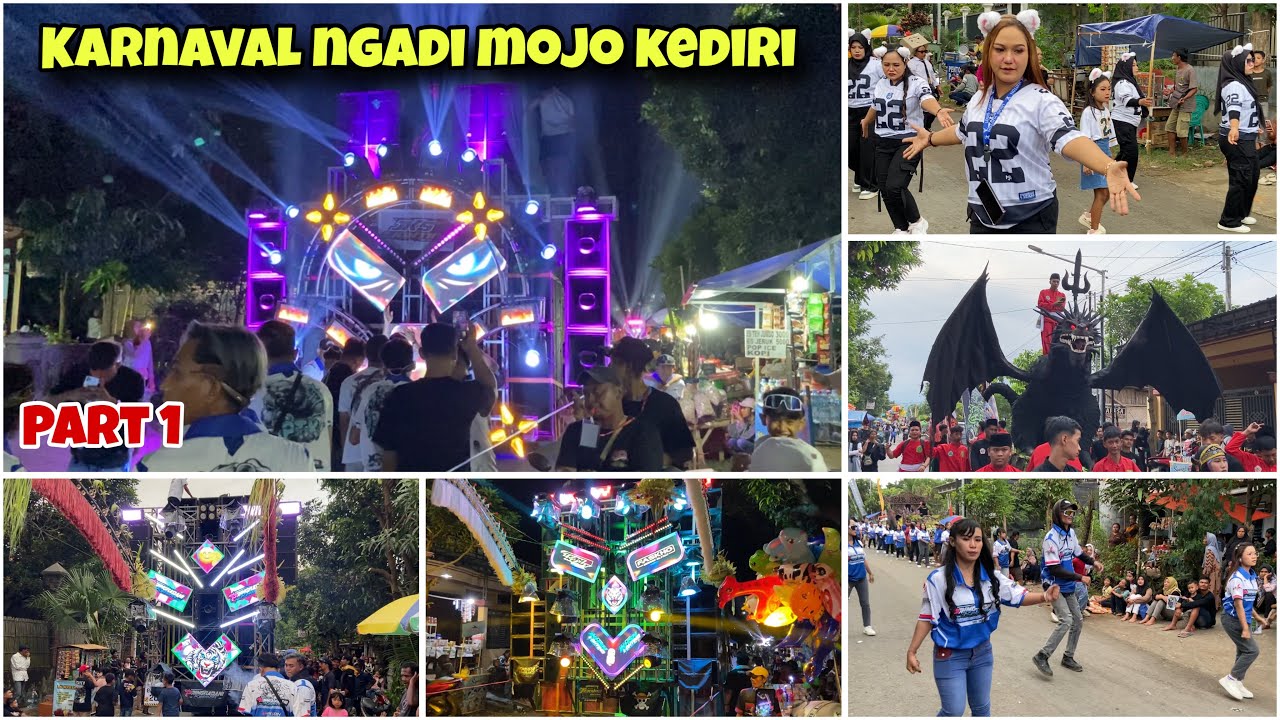 KARNAVAL DESA NGADI MOJO KEDIRI 2025 PART 1 || pramedia & anting putri start awal