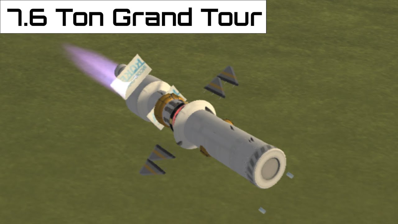 Kerbal Space Program: 7.6 Ton Grand Tour ft. Proxima