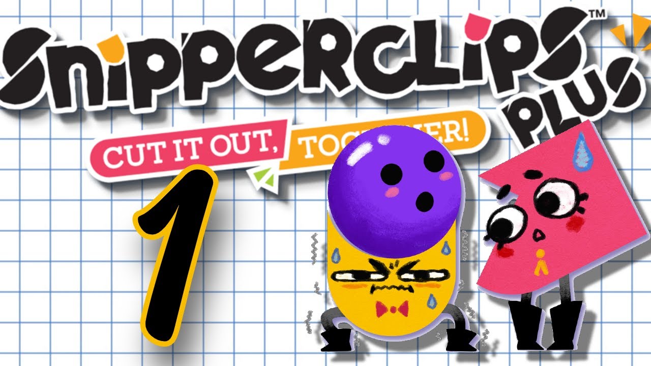 Это ВЕРШИНА кооперативной игры на диване? - Snipperclips Plus, часть 1