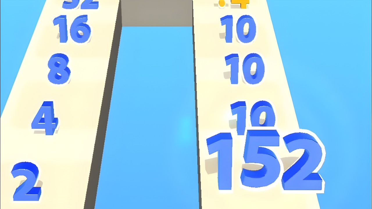 Numbers Run - good game forever with more satisfying collections of numbers