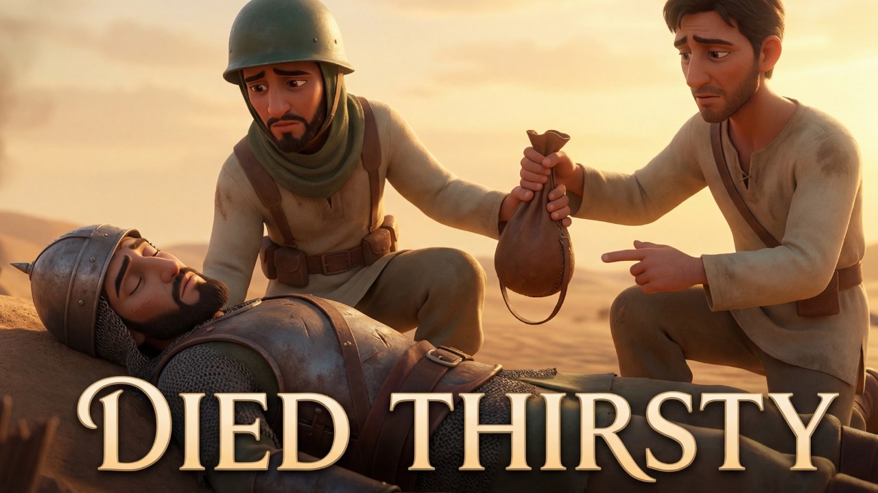 3 Men Died Thirsty for Brotherhood The Water Story of Yarmouk Battle (English)! English moral