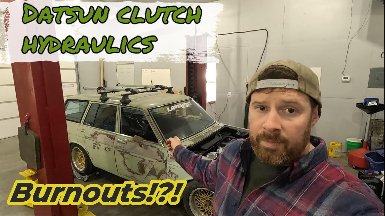 Making new clutch hard lines for your Datsun 510 with KA24DE Swap - Step by Step