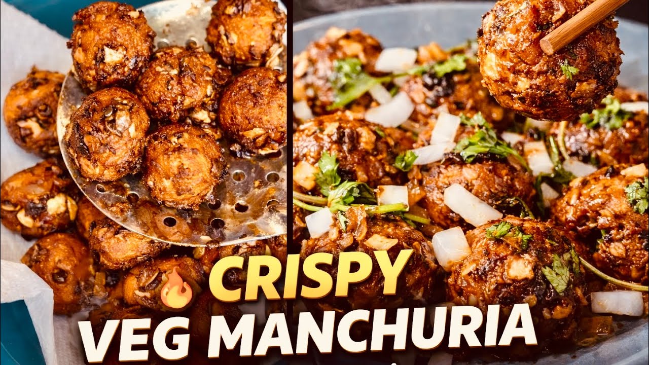 Crispy Veg Manchuria | Easy Indo-Chinese Street Style Recipe @Parvinkitchenjournal |#manchurian #veg