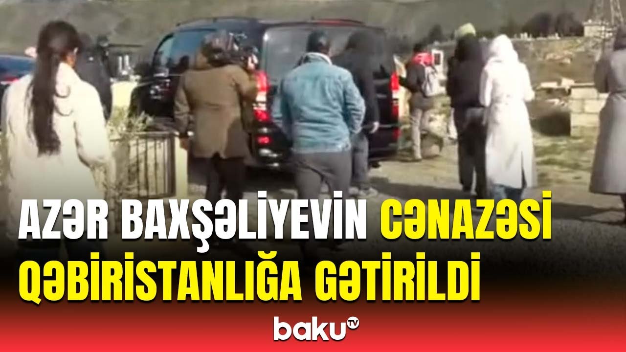 Aktyor Azər Baxşəliyevin cənazəsi 