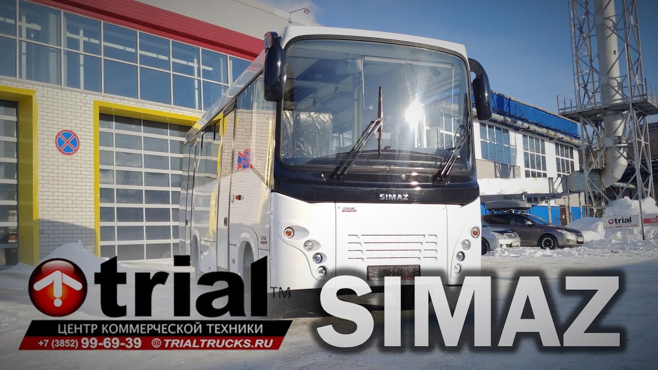 Обзор автобуса SIMAZ на шасси ISUZU NQR90
