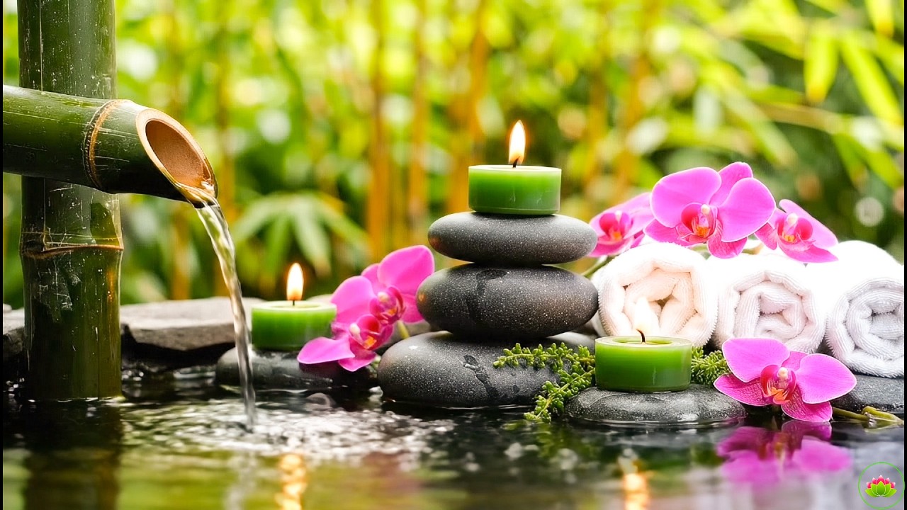 Stress Relief | Piano & Water Healing Ambience