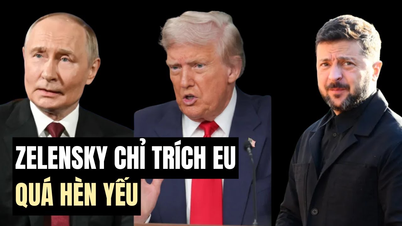 Tổng thống Zelensky thẳng thắn phát biểu tại Davos: “TT Trump đã phơi bày yếu điểm của Âu Châu”