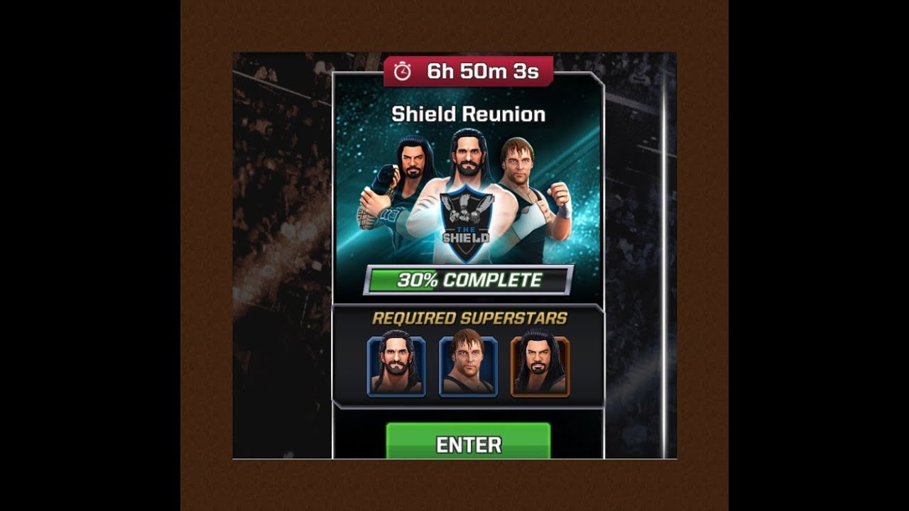 SHIELD REUNION EVENT GAMEPLAY WWE MAYHEM
