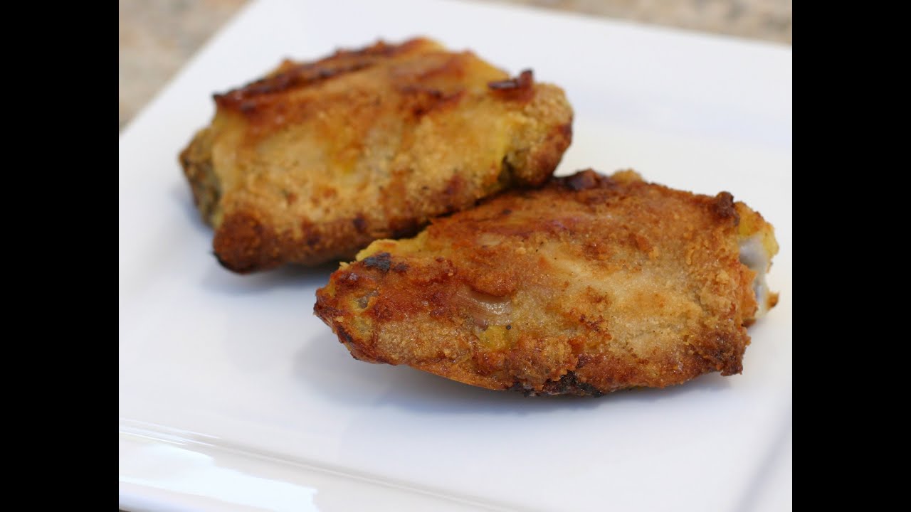 Oven Fried Chicken That Tastes Like Deep Fried!  Healthy -  Rockin Robin Cooks