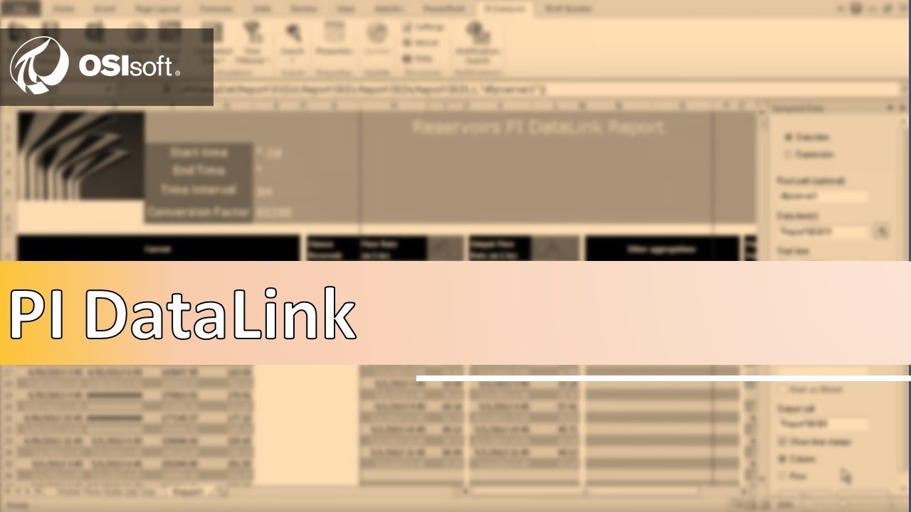 OSIsoft: Что такое PI DataLink?