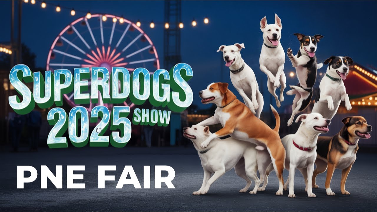 🇨🇦 Epic SuperDogs Showdown | PNE FAIR 2025 | Vancouver, BC, Canada