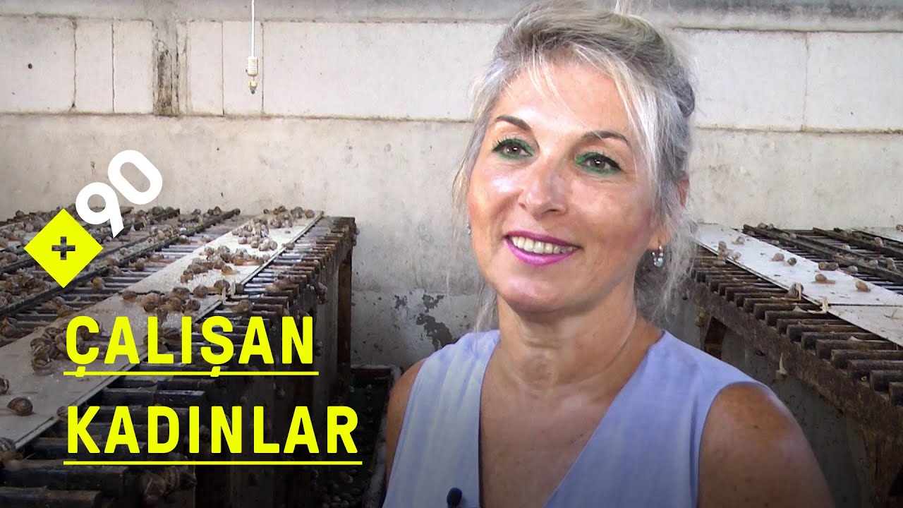Çalışan kadınlar: Salyangoz üreticisi