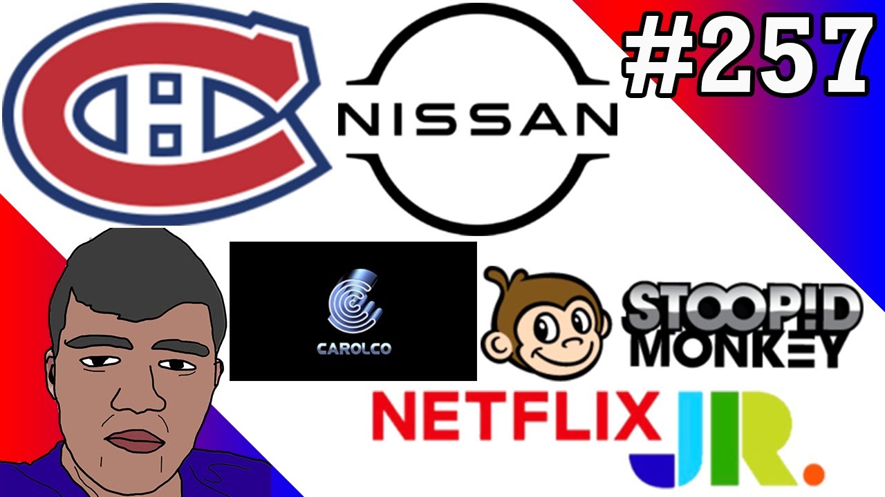 ИСТОРИЯ ЛОГОТИПА №257 — Nissan, Netflix Jr, Carolco Pictures, Stoopid Monkey и Montreal Canadiens