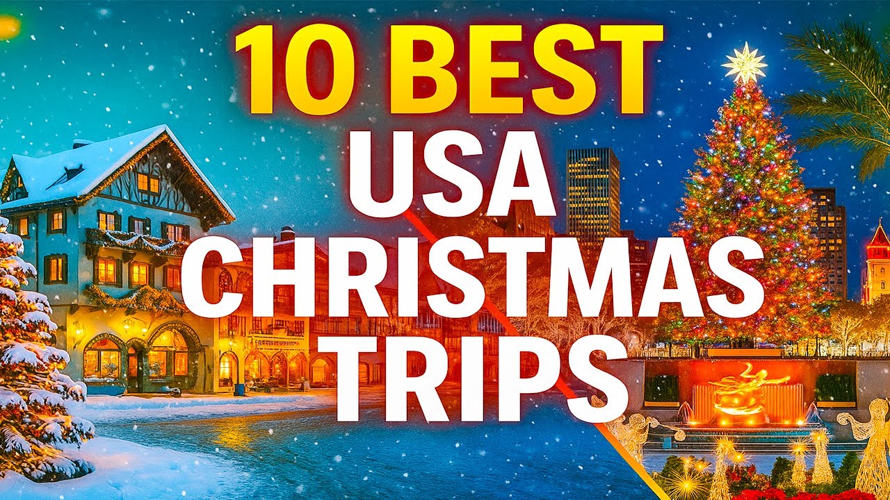 10 Best Places to Visit for Christmas in the United States!