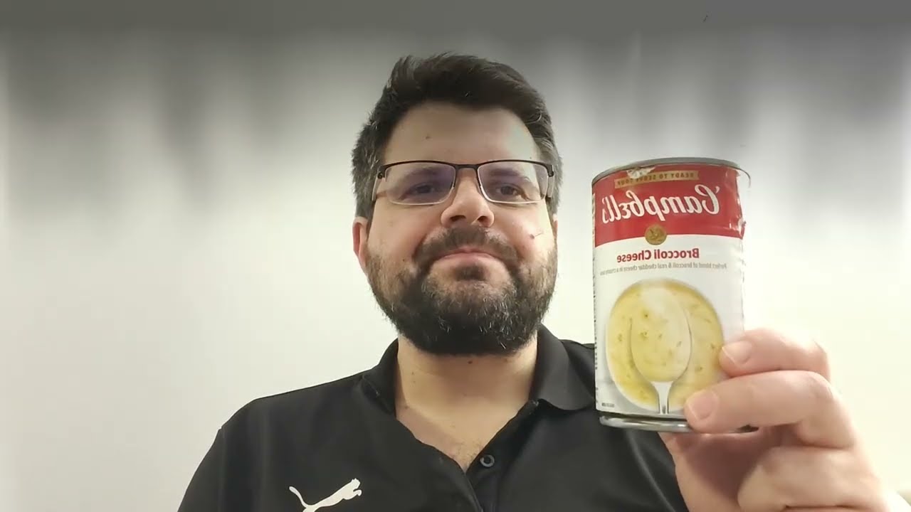Experimentando: Campbell Queijo e Brócolis - #creme de #queijo seboso ou quase um #fondue enlatado?