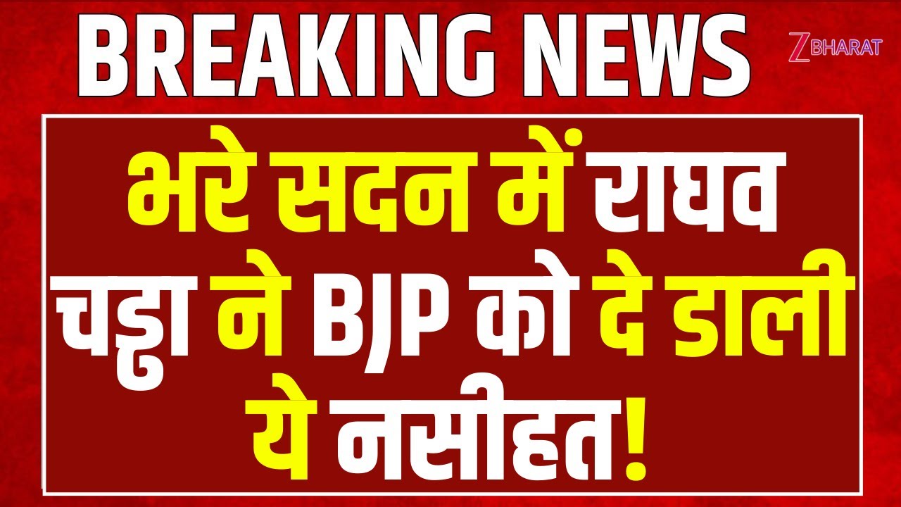 Raghav Chadha Speech: भरे सदन में राघव चड्ढा ने BJP को दे डाली ये नसीहत! | PM Modi | Lok Sabha | AAP