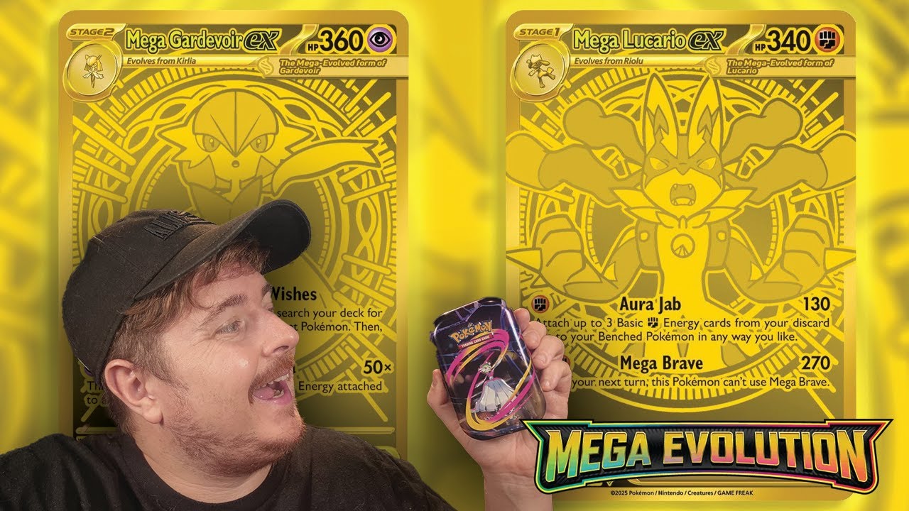 Mega Evolutions Mini Tins & Triple Blister Packs. Did Ross get any hits?!?!