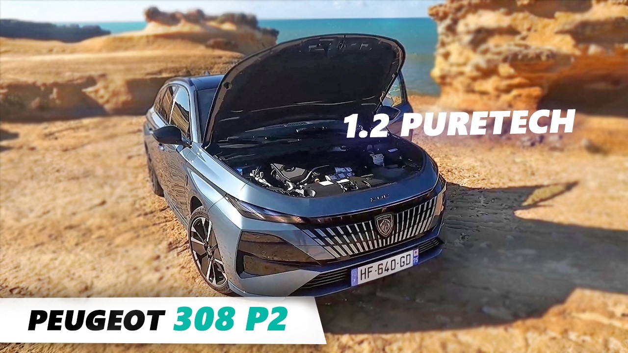 Essai Nouvelle Peugeot 308 hybride 145 restylée (2026)