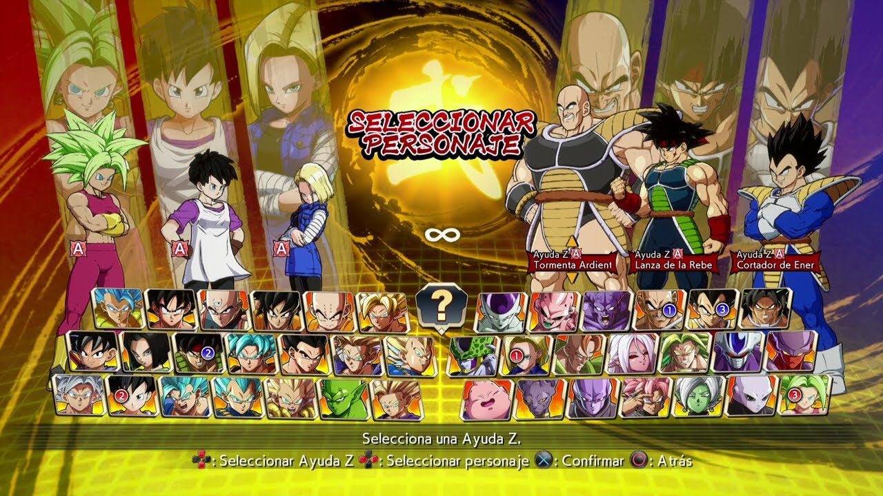 Dragon Ball Fighterz Chicas vs Saiyans Clásicos