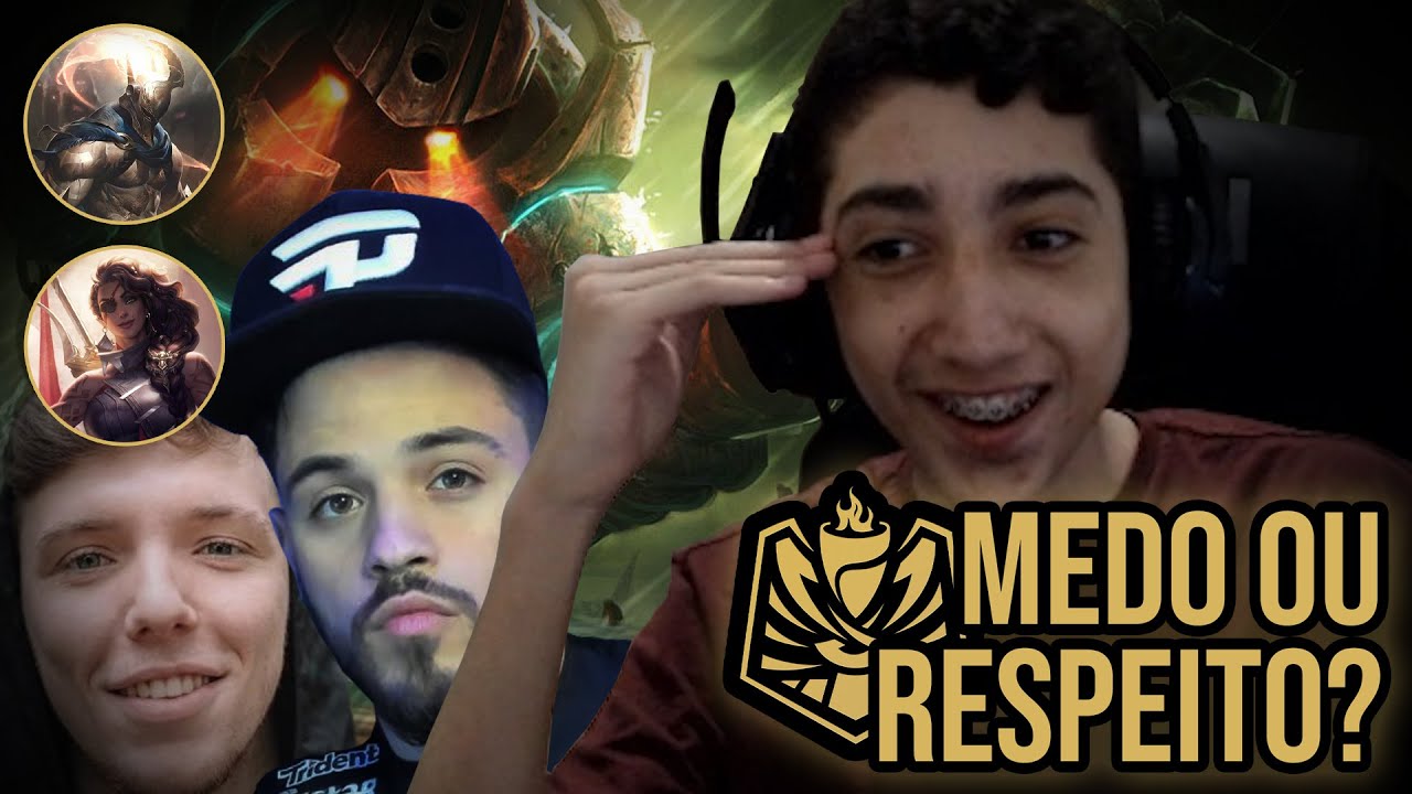 O TIME INIMIGO FICOU COM MEDO - Clash GM Team partida 2