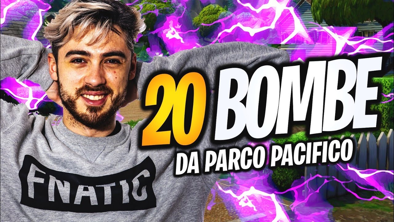 20 BOMBE partendo da PARCO PACIFICO! | FORTNITE ITA