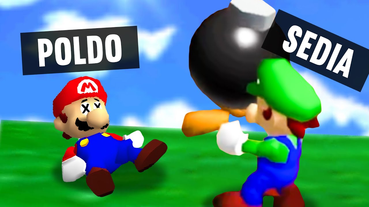 SUPER MARIO 64 con POLDO &egrave; stato una PESSIMA IDEA