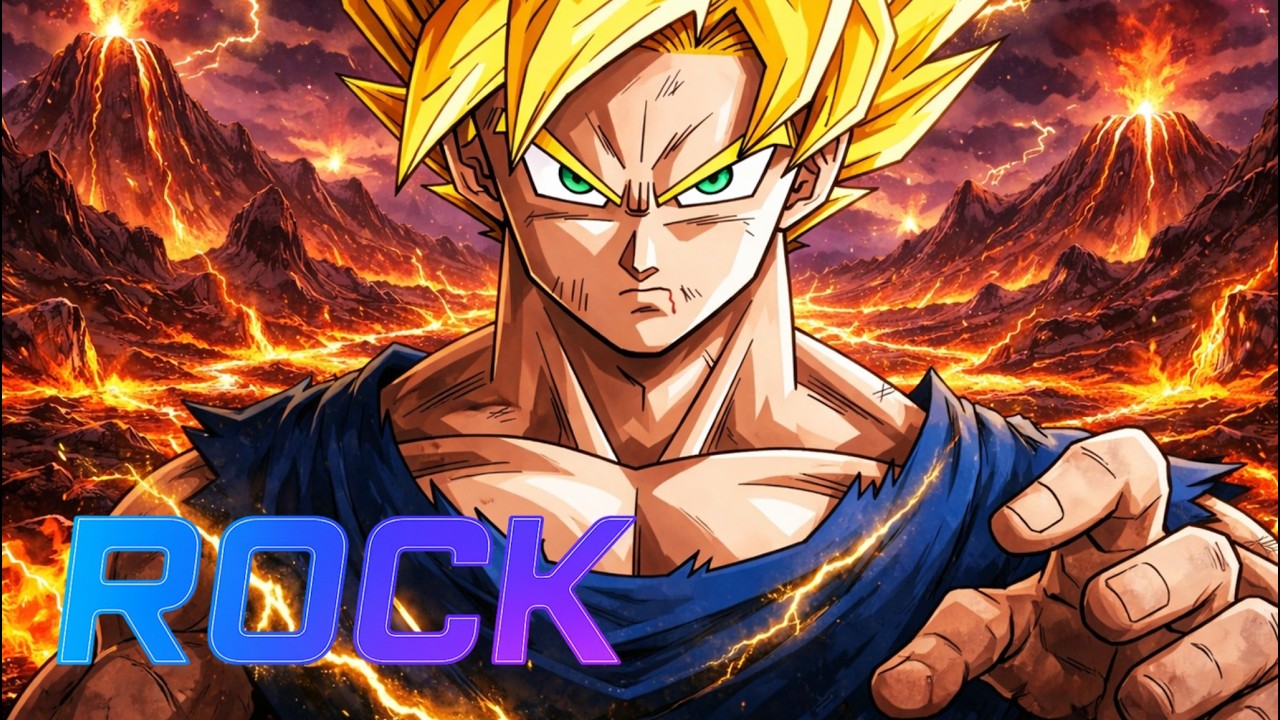 Dragon ball Z | Rock do Goku - Além do Super Saiyajin