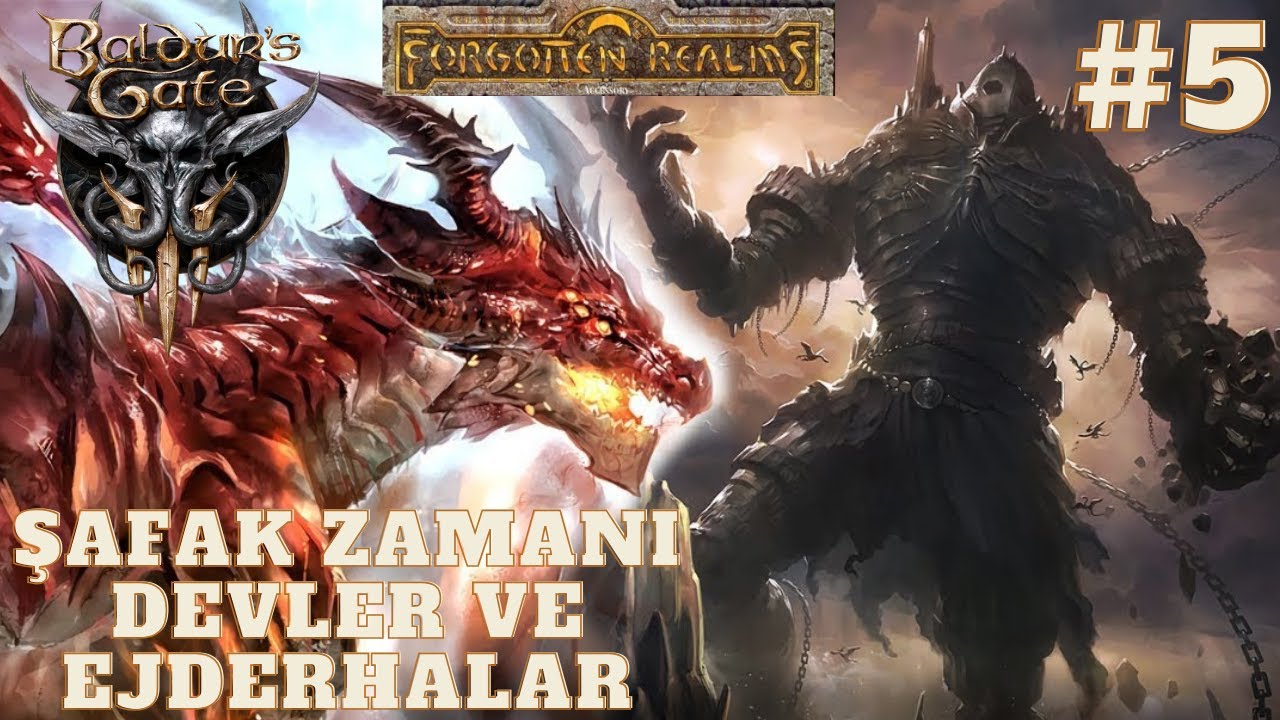 DnD | Şafak Zamanı Devler Ve Ejderhalar | Baldurs Gate 3
