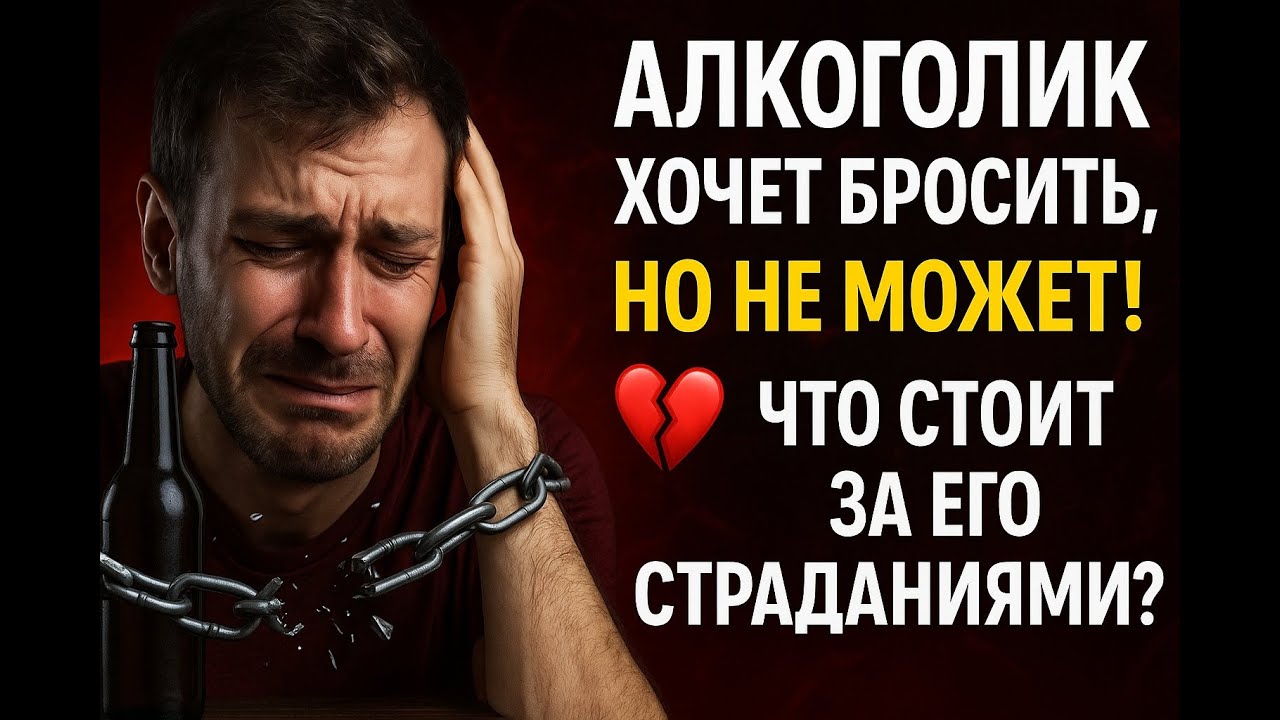 😱Алкоголик хочет бросить, но НЕ МОЖЕТ!💔ЧТО стоит за его страданиями?🤯Саентология | Л.Рон Хаббард
