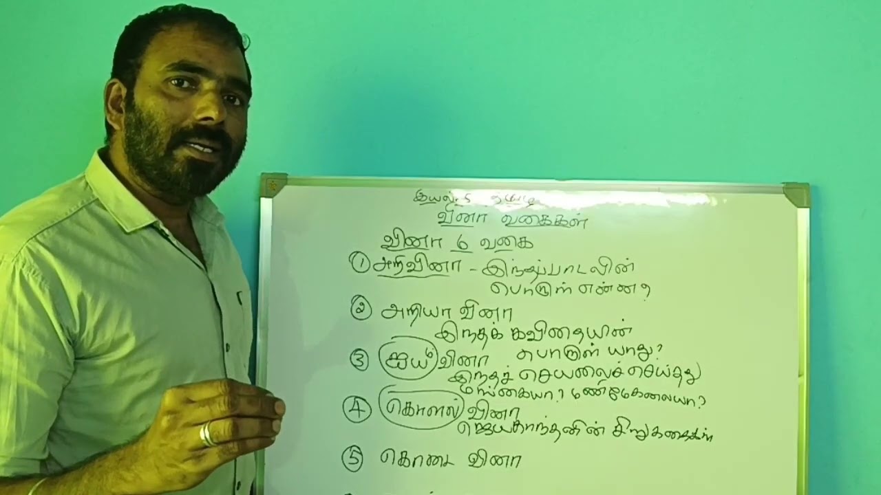 வினா வகைகள், கொடை வினா, Vinaa vakaikal, Kodai Vinaa, Simple Tricks, Easy Method, Clear Explanation 