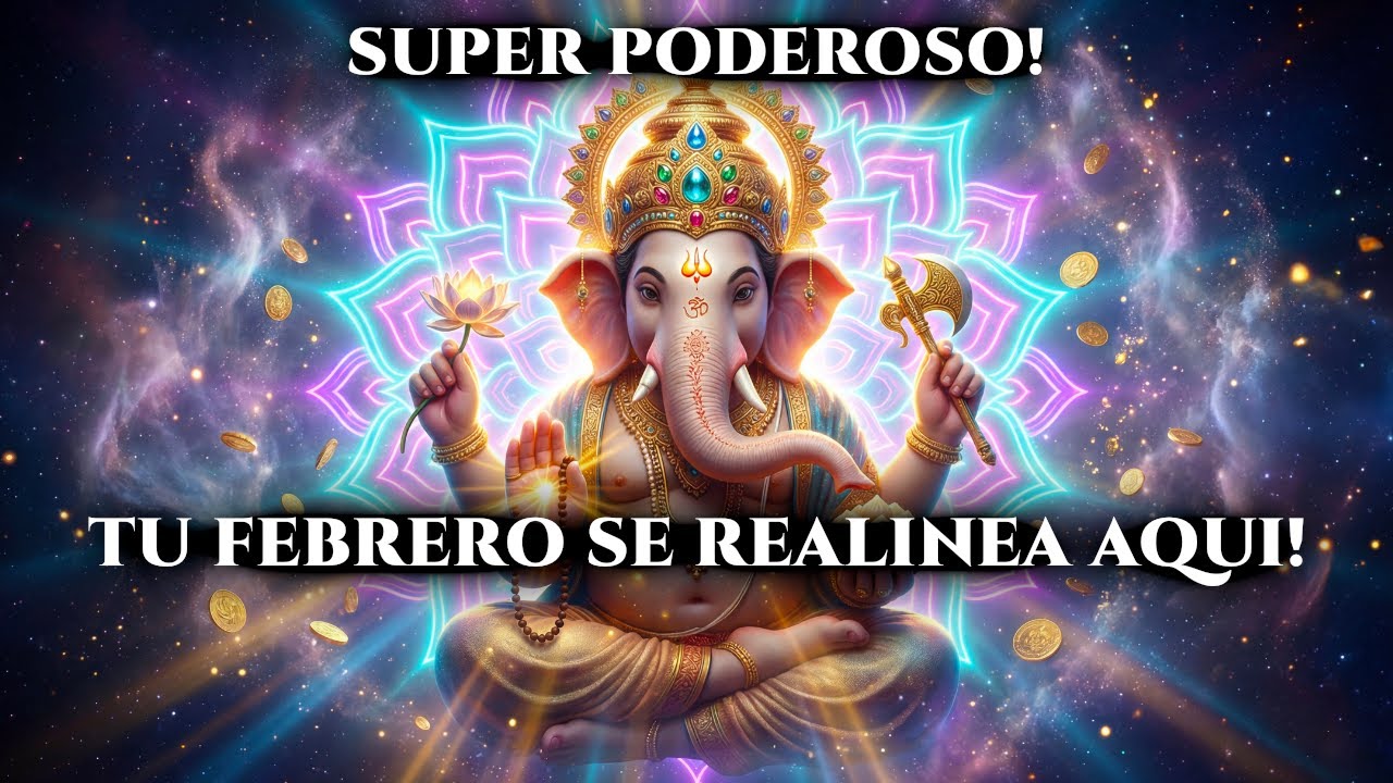 GANESHA ROMPE OBSTÁCULOS INVISIBLES Y REALINEA TU VIDA  | MANTRA DE GANESHA ABRE PUERTAS PODEROSO!