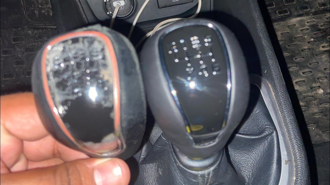 Installed top model gear knob in my creta easy to install full installation #youtube #viral