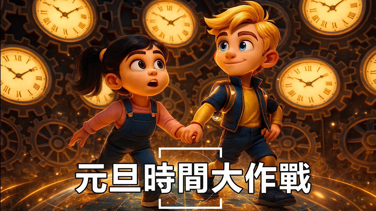 【聽安淇說-小劇場】元旦時間大作戰│兒童故事│親子